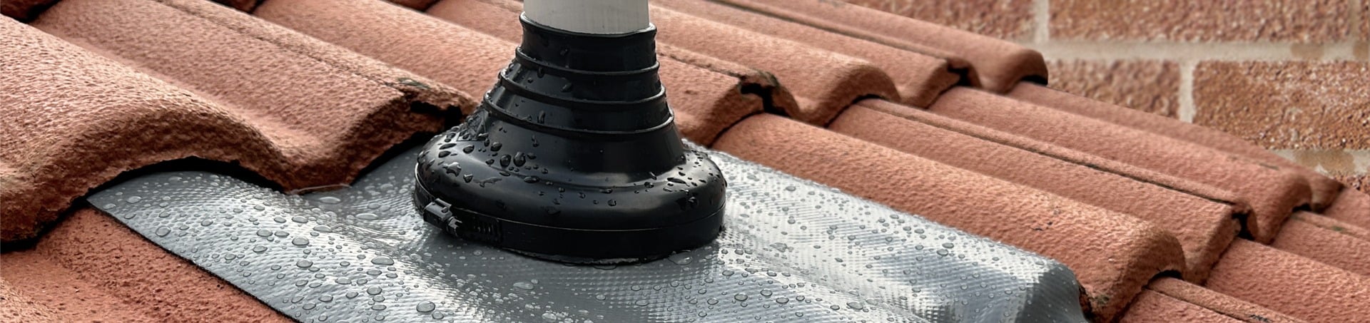 Flashings for slate and tile roofs