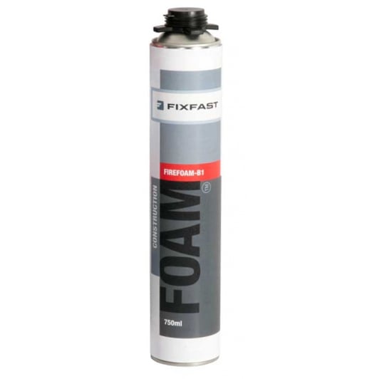 Fire resistant construction foam